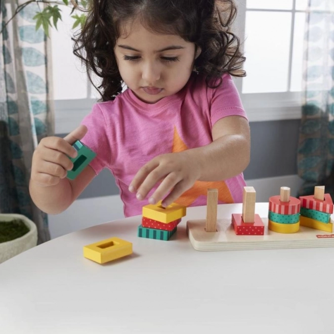 Dřevěná skládačka tvarů Fisher-Price