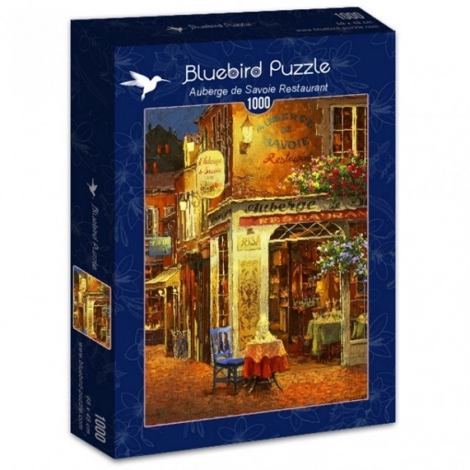 Puzzle Restaurace Auberge de Savoie 1000 dílků od Bluebird