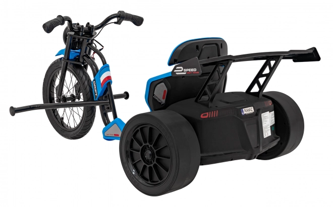 Dětská driftovací motorka modrá
