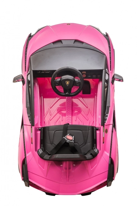 Lamborghini SIAN dětské auto na baterii s ovladačem – Růžové
