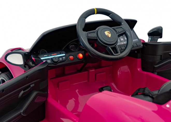 Dětské auto Porsche 718 – Růžové