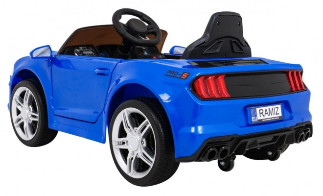 Dětské modré elektrické auto GT Sport s dálkovým ovládáním