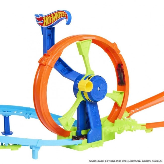 Dráha řetězový náraz Hot Wheels