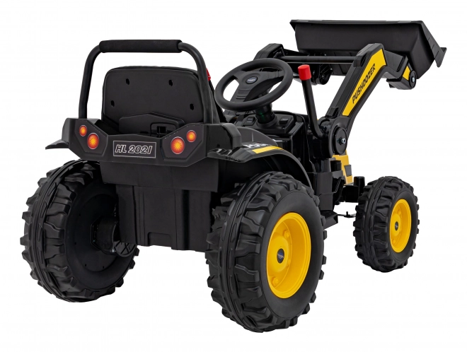 Dětský elektrický traktor s pohyblivou lžící a dálkovým ovládáním