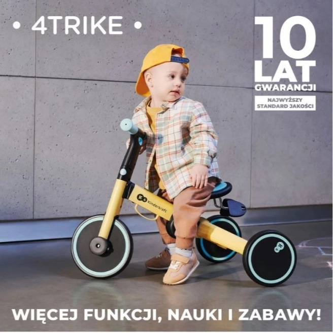 Tříkolka 4TRIKE SILVER GREY