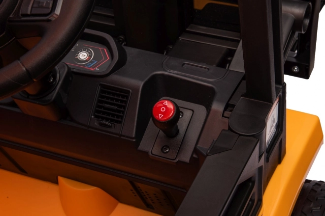 Dětský elektrický vysokozdvižný vozík JCB