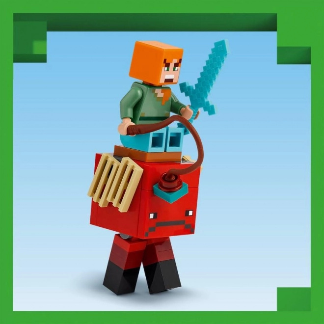 LEGO Minecraft Bitva na mostě v Netheru