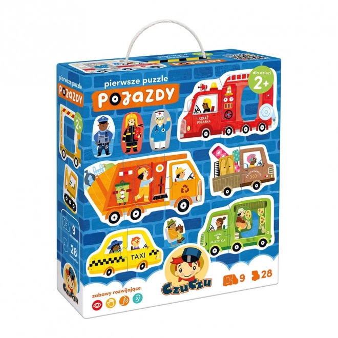 První puzzle - Vozidla