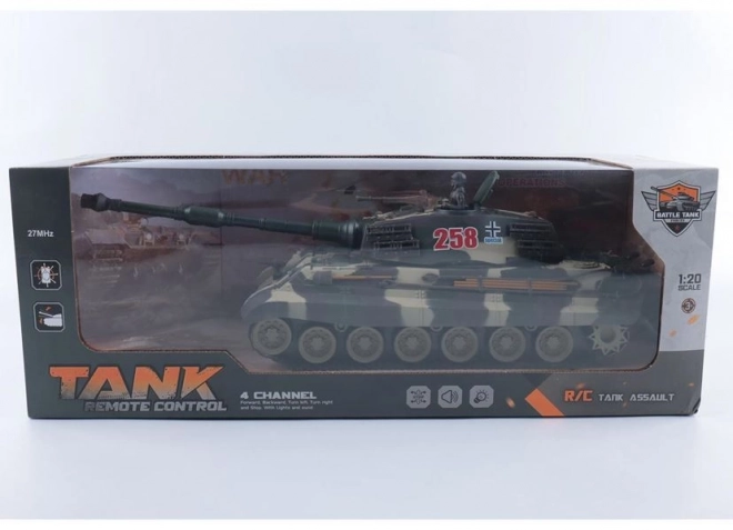 R/C Tank se světlem a zvukem