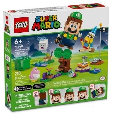 LEGO Super Mario Dobrodružství s interaktivní figurkou Luigi