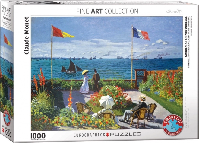 Puzzle zahrada v Sainte-Adresse 1000 dílků