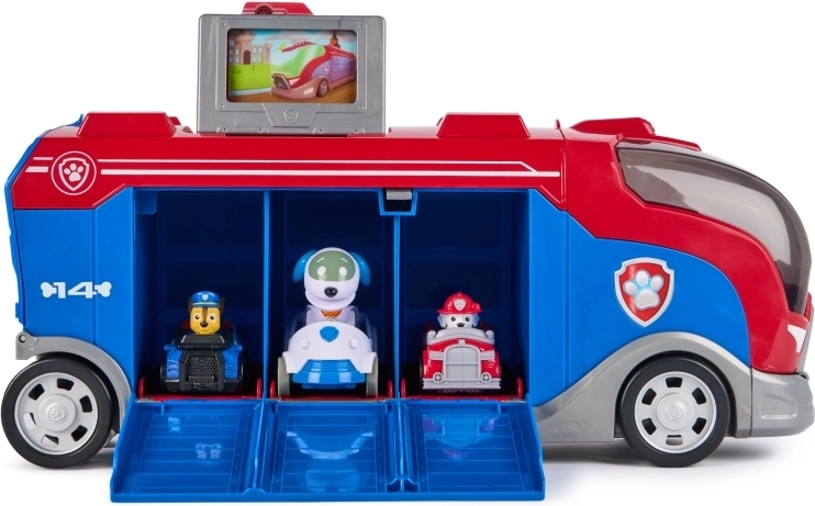 Otevírací boční panely a úložný prostor