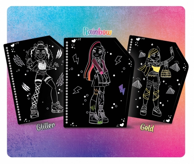 Scratchbook Scratch odhaluje Monster High