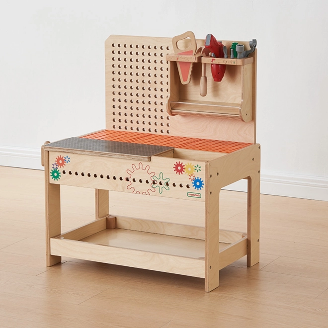 Dřevěný workshop XXL Montessori STEM s nástroji MASTERKIDZ