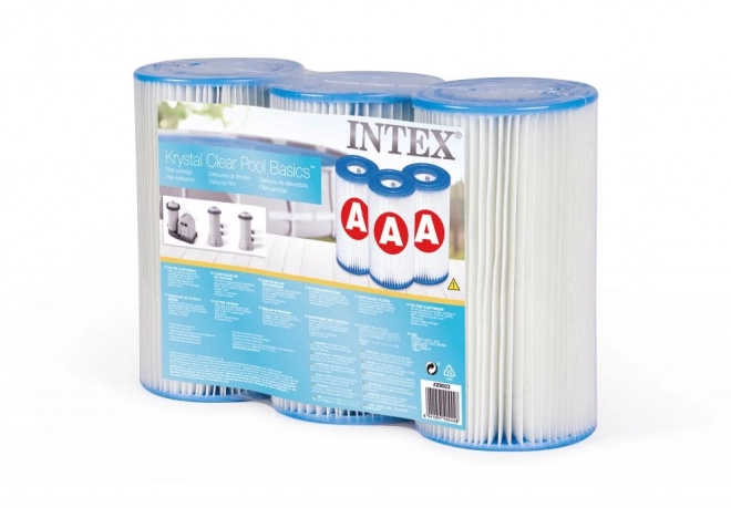 Filtry typu A pro pumpy Intex - 3 kusy