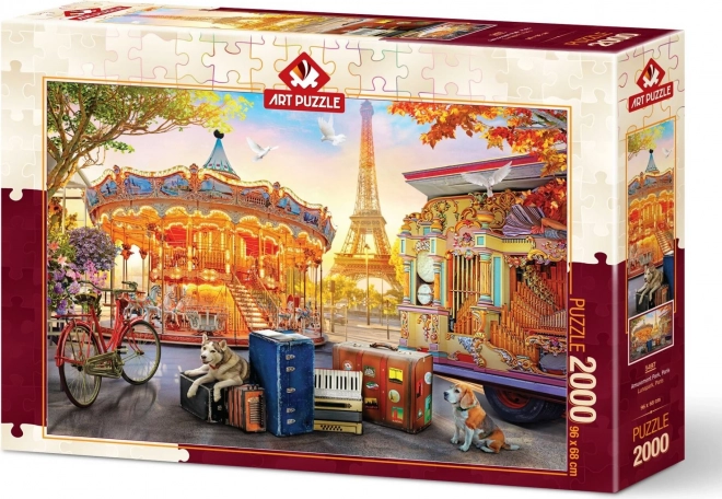 Puzzle Lunapark v Paříži 2000 dílků