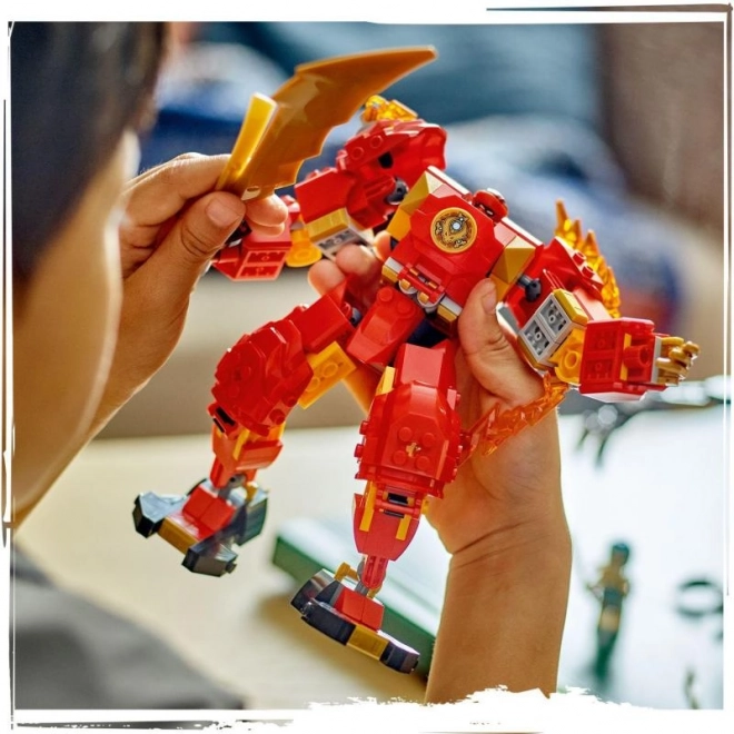 LEGO NINJAGO Mech ohnivého živlu Kaie