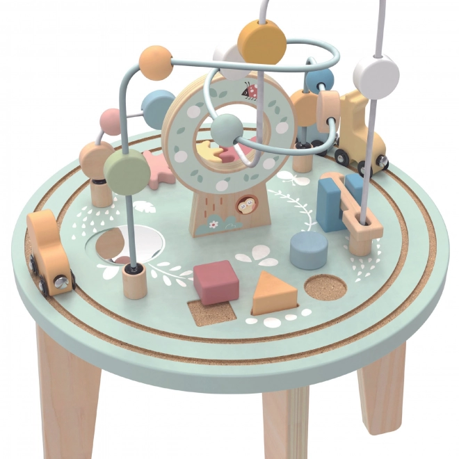 Dřevěný Montessori stůl s aktivitami TOOKY TOY