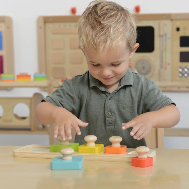 Masterkidz montessori skládačka učení velikostí a barev