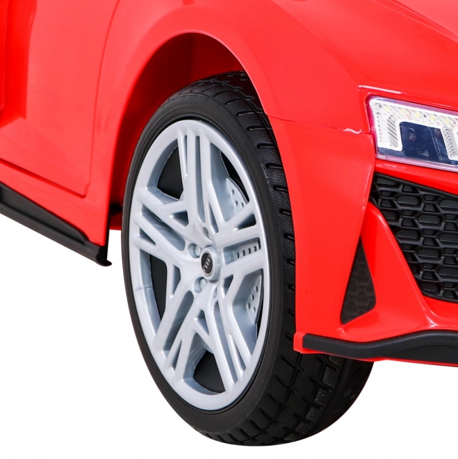 Audi R8 LIFT Bateriové auto + dálkové ovládání + EVA kola + MP3 + LED – Červené