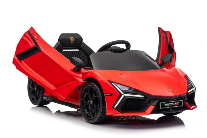 Dětské auto Lamborghini Revuelto červené