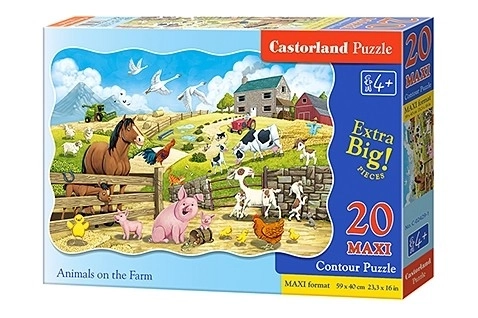 Puzzle Maxi Farma – Zvířata