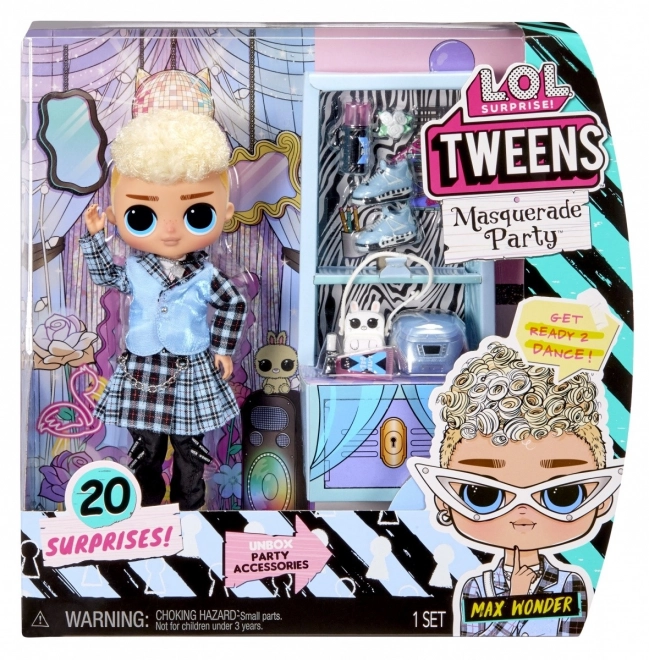 Tweens L.O.L. Surprise! maškarní ples panenka Max Wonder