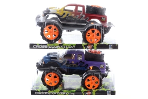 Terénní auto barevné
