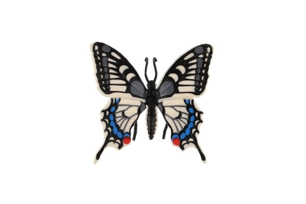 Motýl tropický Papilio/otakárek fenyklový zooted plast 8cm v sáčku