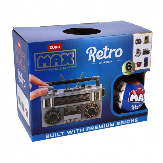 Retro kostková koule s překvapením