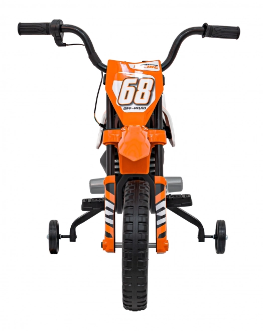 Dětská elektrická motorka Cross Pantone 361C – oranžová
