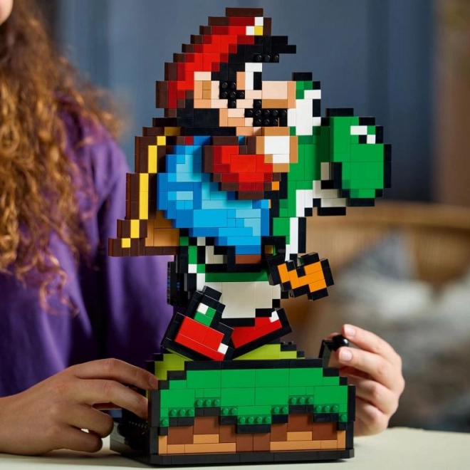 Super Mario kostky 71438 Mario a Yoshi