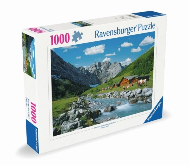 RAVENSBURGER Puzzle Pohoří Karwendel, Rakousko 1000 dílků