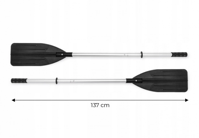 Skládací vesla, 137 cm, 2ks