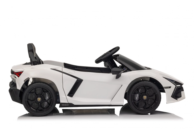 Dětský elektrický vůz Lamborghini Revuelto bílý