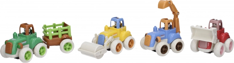 Auto pracovní stroje na setrvačník