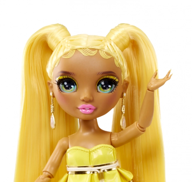 Rainbow High Fantastic Fashion Doll - ŽLUTÁ - Sunny Madison