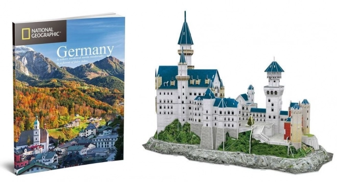 3D puzzle National Geographic: Zámek Neuschwanstein