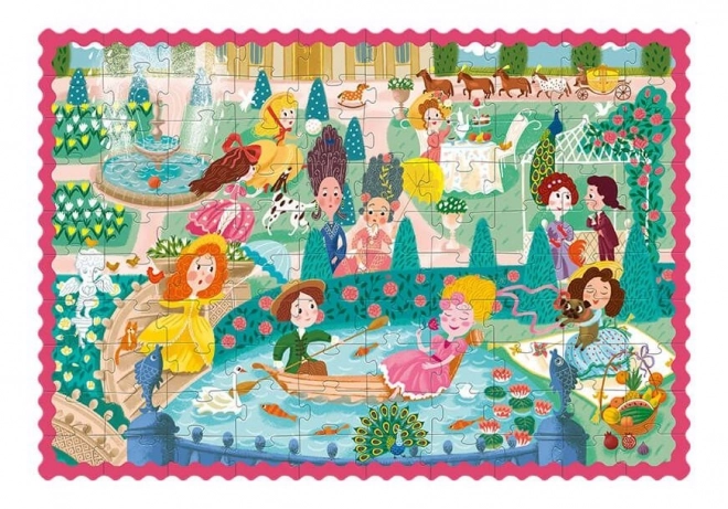 Puzzle Princezny na promenádě - 100 dílků