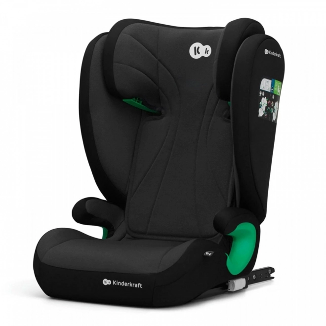 Otroški avtosedež Kinderkraft Junior Fix 2 i-Size – Graphite black