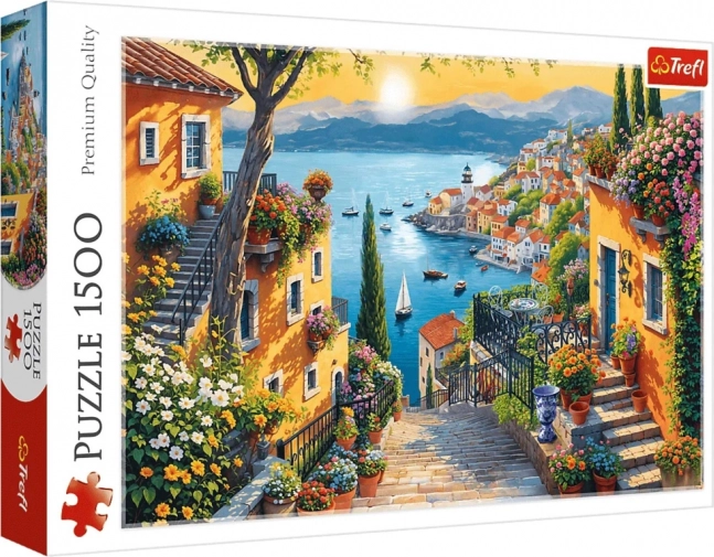 Puzzle 1500 dílků – Přímořský výhled TREFL