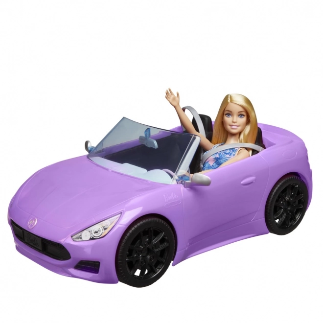 Barbie kabriolet a panenka