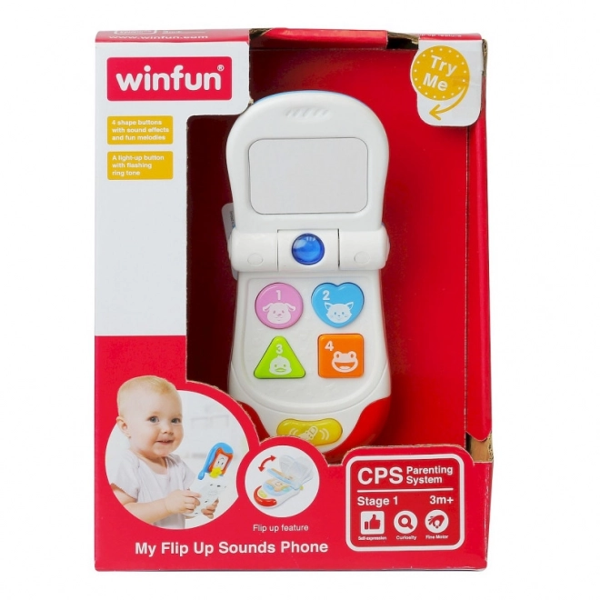 Usměvavý telefon pro děti