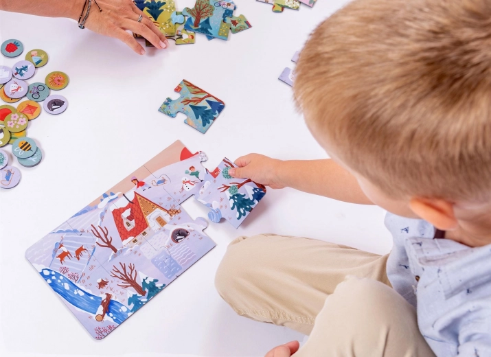 Velké a pevné dílky pro malé ručičky