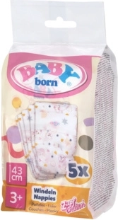 baby born plenky pro panenky 43 cm (5 ks)