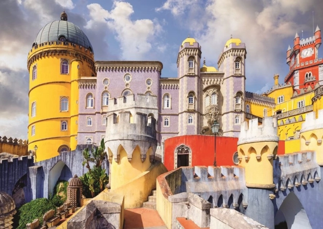 ravensburger puzzle impozantní hrady a zámky: pena, portugalsko – 1000 dílků
