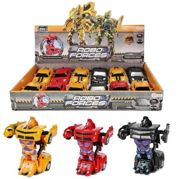 Teddies Transformer auto a robot