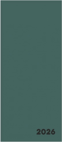 Týdenní diář 2026 Verde zelený
