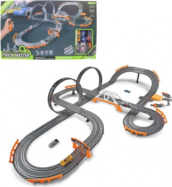 Autodráha s Adaptérem a Baterií pro Děti 6+