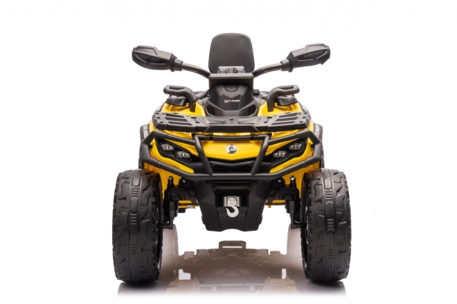 Dětská čtyřkolka Can Am Outlander ATV žlutá
